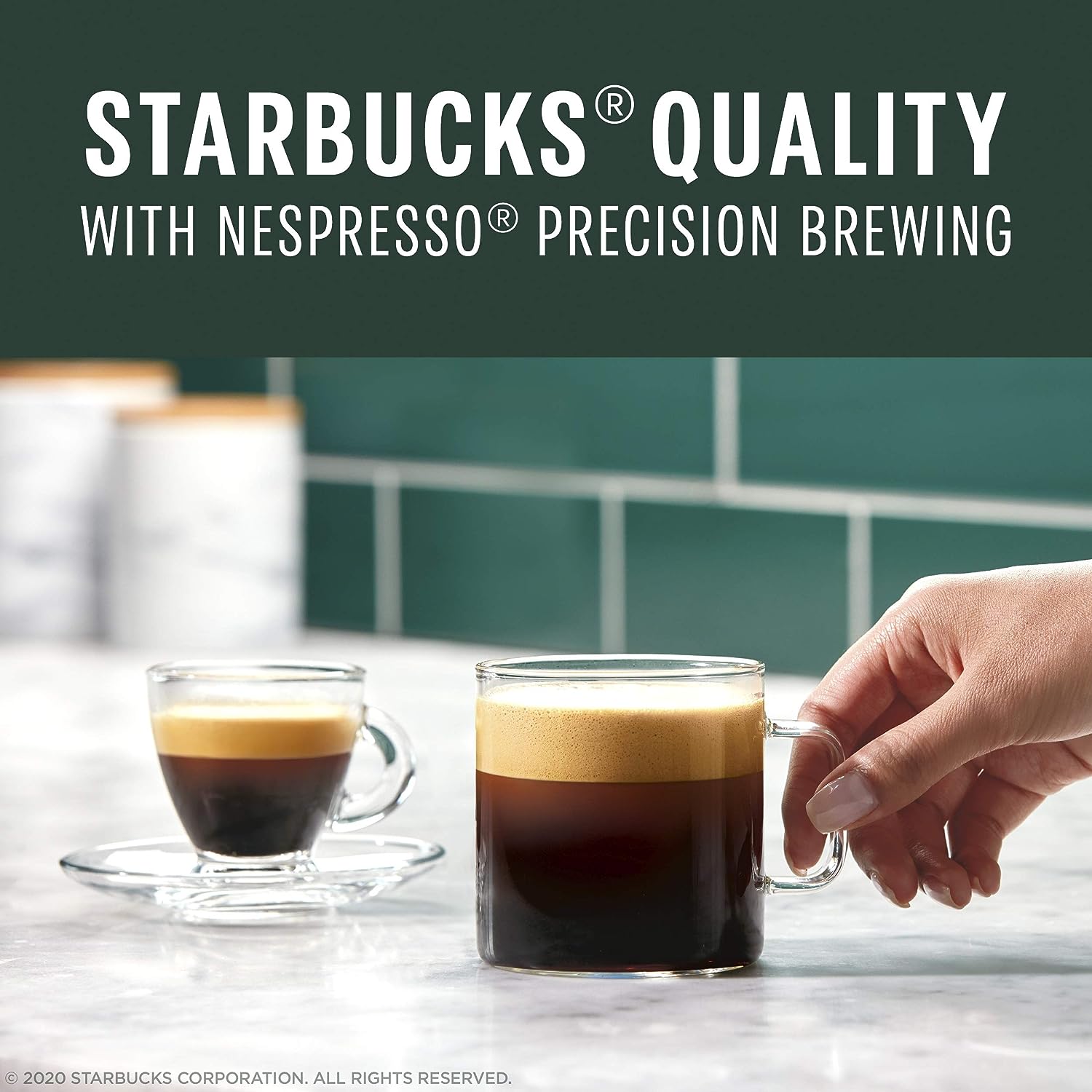 Starbucks by Nespresso Blonde Roast Veranda Blend Coffee (32-count single serve capsules, compatible with Nespresso Vertuo Line System) - Image 6